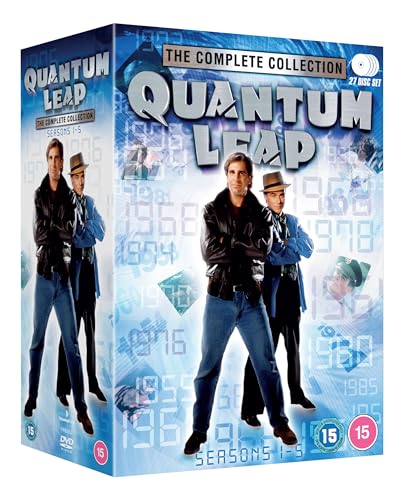 Quantum Leap" DVD box set featuring Scott Bakula and Dean Stockwell.