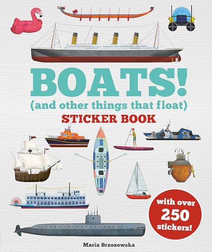 Boats! Sticker Book : (And Other Things That Float)