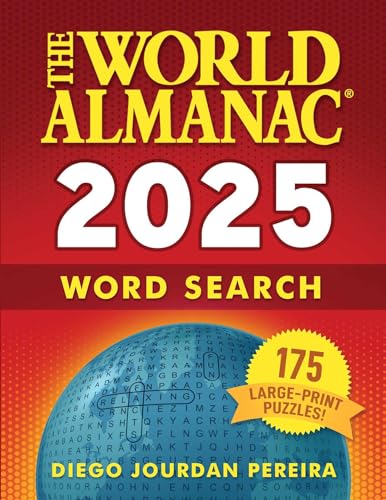 The World Almanac 2025 Word Search : 175 Large-Print Puzzles!