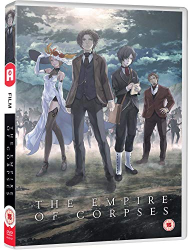 “Project Itoh: Empire Of Corpses” DVD cover featuring four anime characters.
