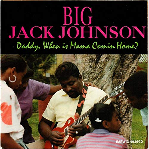 CD cover: Big Jack Johnson playing guitar with children.