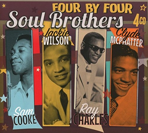 CD cover featuring portraits of Sam Cooke, Jackie Wilson, Ray Charles, and Clyde McPhatter.