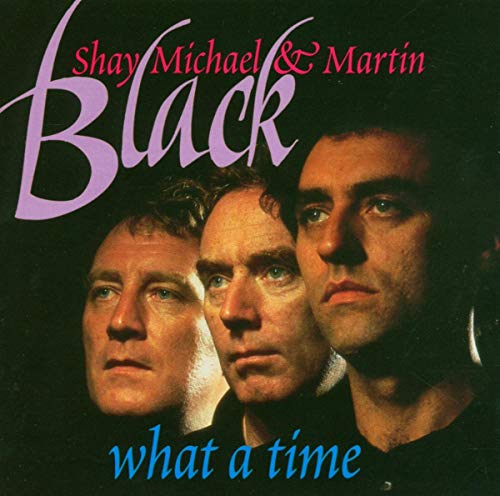 CD cover featuring three men’s faces and the band name “Black.”