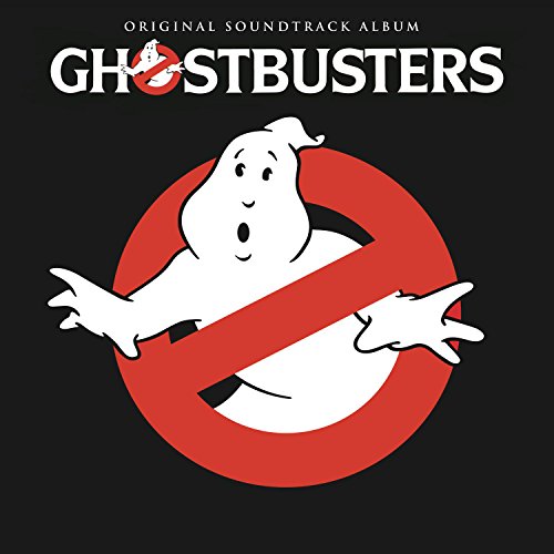 Ghostbusters soundtrack album cover featuring the iconic ghost logo.