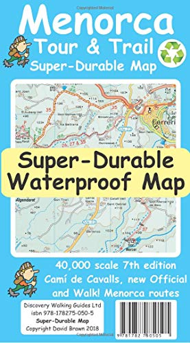 Menorca Tour & Trail Super-Durable Map (7th ed)