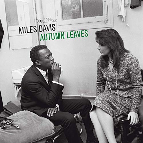 Miles Davis “Autumn Leaves” vinyl album cover featuring a man and woman.