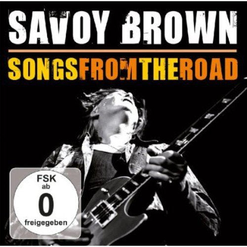 Savoy Brown CD cover with a guitarist playing a black electric guitar.