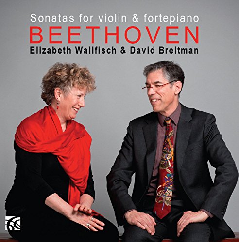 CD cover featuring portraits of musicians Elizabeth Wallfisch and David Breitman.