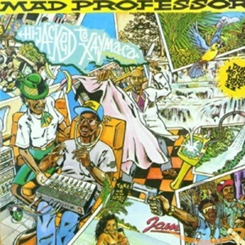 CD cover: colorful collage with musicians and Jamaican imagery.