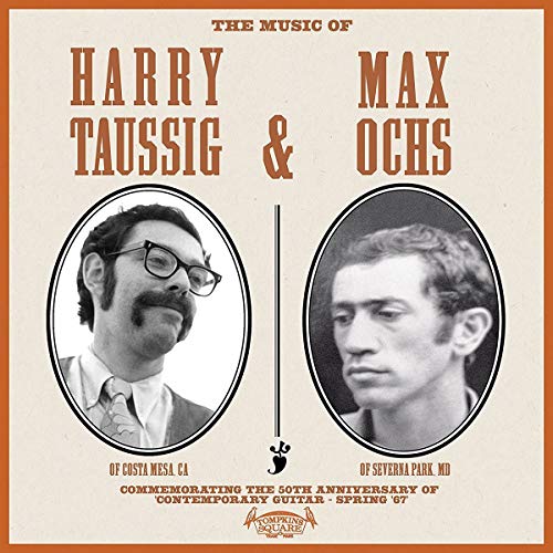 Vinyl record cover featuring portraits of Harry Taussig and Max Ochs.