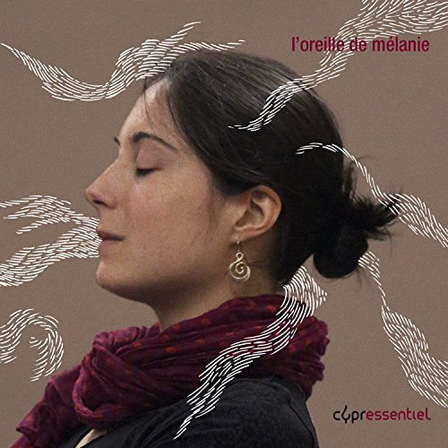 CD cover with a profile portrait of a woman with closed eyes.
