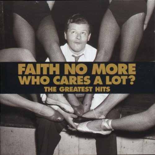CD cover: Man in suit surrounded by legs in stockings and pointe shoes.