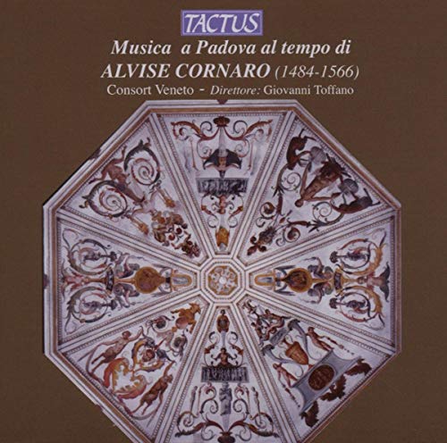 CD cover featuring an ornate, octagonal ceiling design in gold and white.