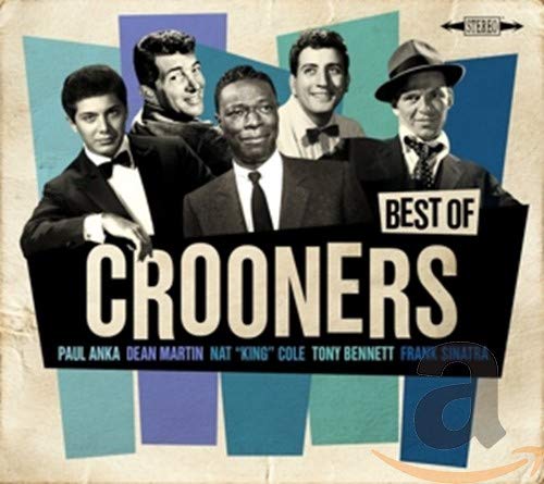 CD cover featuring portraits of five classic male singers.