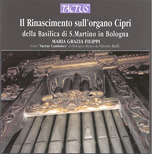 CD cover featuring a detailed, ornate pipe organ in a church.