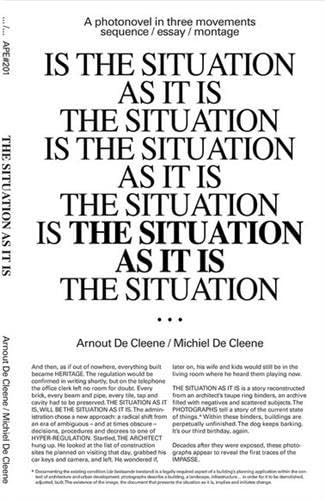 The Situation As It Is