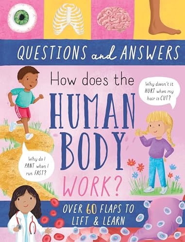 LARGE QUESTION-AND-ANSWER FLAP BOOK - HUMAN BODY