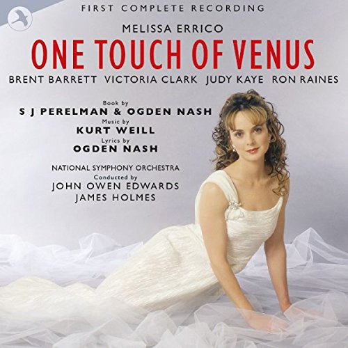 CD cover for "One Touch of Venus" featuring Melissa Errico in white gown.