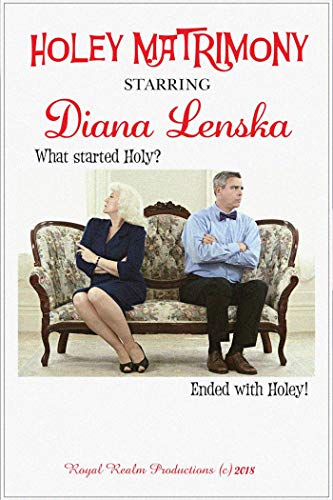 DVD cover for "Holey Matrimony" featuring Diana Lenska and a couple on a sofa.