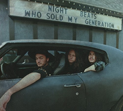 Night Beats album cover featuring three people in a car.