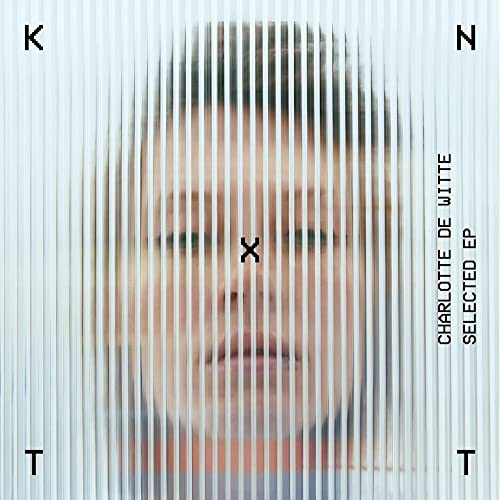 Vinyl record cover with distorted portrait and text: "Charlotte de Witte EP".
