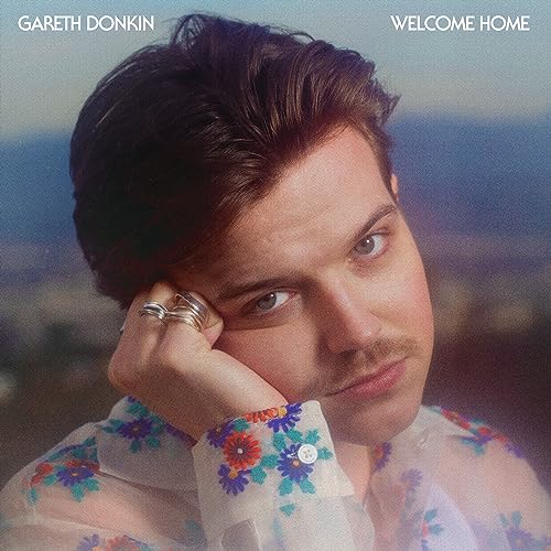 Gareth Donkin album cover, portrait of a man with brown hair.