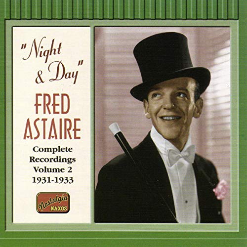 Fred Astaire in tuxedo and top hat on CD cover.