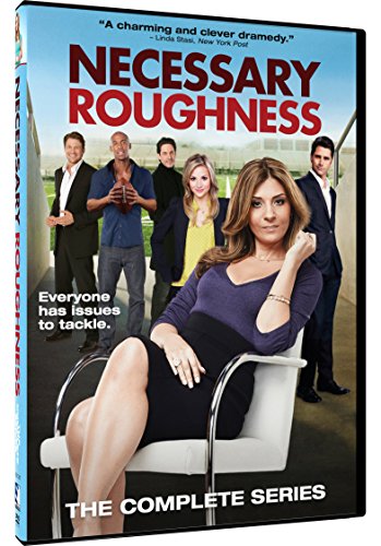 DVD cover for "Necessary Roughness" featuring a woman and cast members.