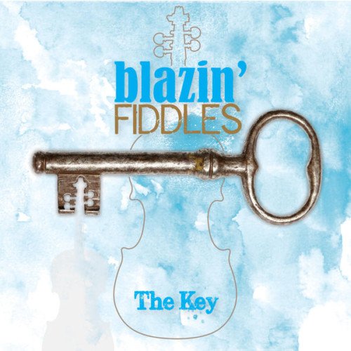 CD cover for “Blazin’ Fiddles - The Key” featuring a key illustration.