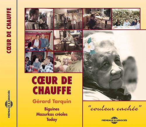 CD case with collage of musicians and a portrait of an elderly woman.