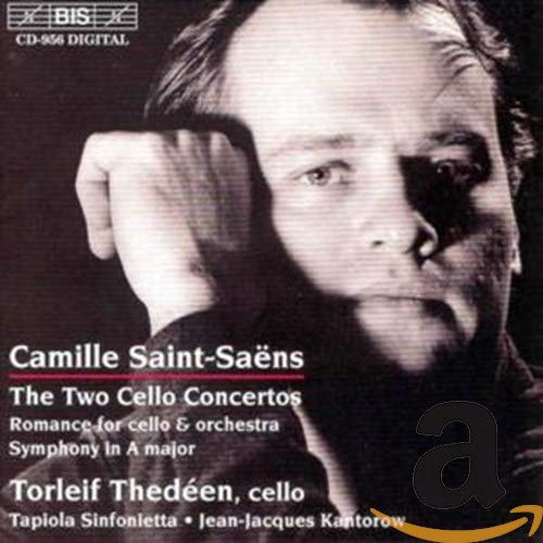 CD cover featuring a portrait of a man holding a cello.