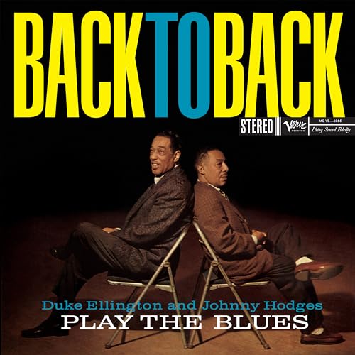 Album cover featuring Duke Ellington and Johnny Hodges seated back to back.