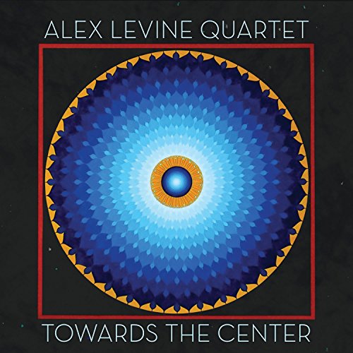 CD cover with a blue and gold circular, radiating design.