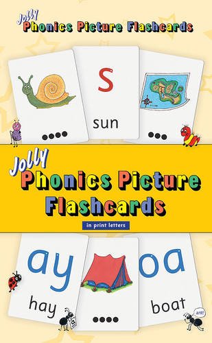 Jolly Phonics Picture Flash Cards: In Print Letters