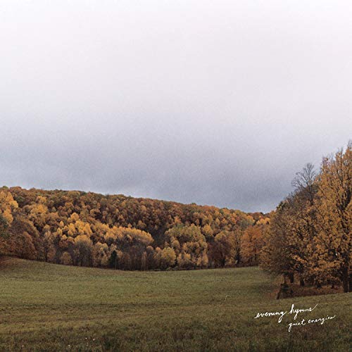 Album cover: autumn landscape with trees and overcast sky.