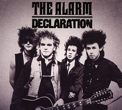 The Alarm band portrait from the "Declaration" CD cover, 1984-1985.
