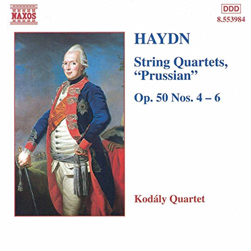 CD cover: portrait of a man in military uniform, "Haydn" text.