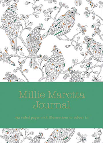 Millie Marotta Journal : ruled pages with full page illustrations from Wild Savannah