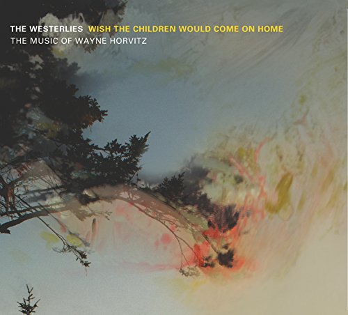 CD cover with abstract watercolor trees and text: "The Westerlies...