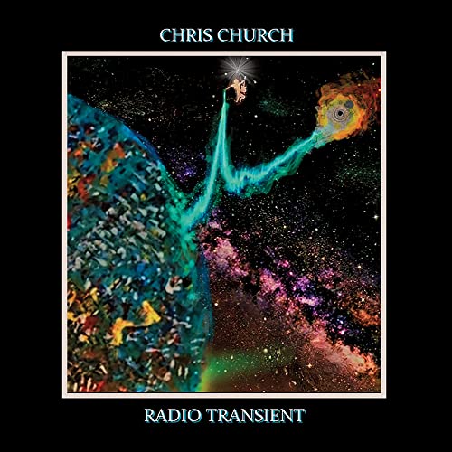 CD cover: painted cosmic scene with a figure ascending a light beam.
