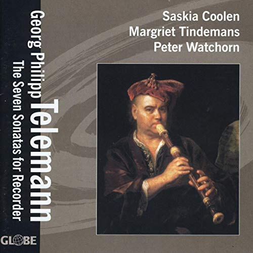CD cover featuring a portrait of a man playing a recorder.