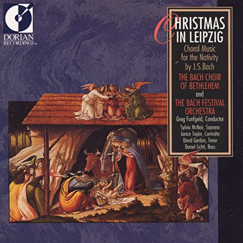 CD cover depicting a Renaissance-style Nativity scene with figures and animals.