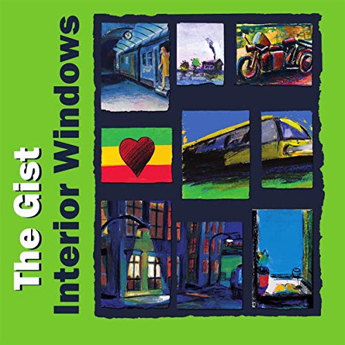 CD cover for “Interior Windows” by The Gist, featuring painted scenes.
