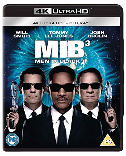 Men In Black 3" Blu-ray cover with Will Smith, Tommy Lee Jones, and Josh Brolin.