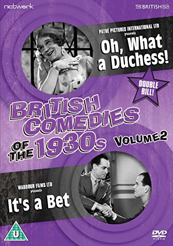 DVD cover for “British Comedies of the 1930s: Vol 2” featuring film stills.