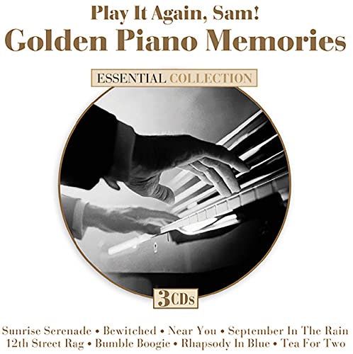 CD cover: "Play It Again, Sam!" with piano keys and hands playing.