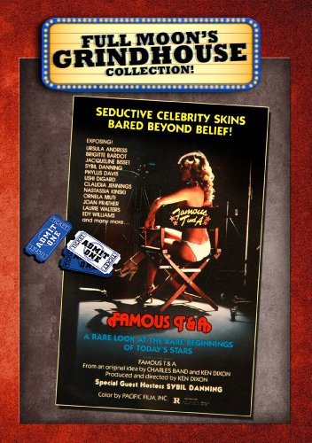 DVD cover for "Grindhouse: Famous T & A" featuring a woman seated.