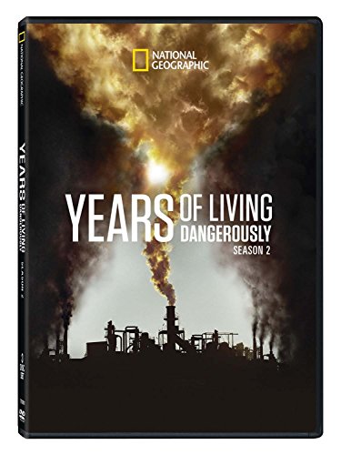DVD cover for “Years of Living Dangerously Season 2” with smokestacks.