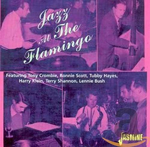CD cover featuring jazz musicians playing instruments in a smoky club.