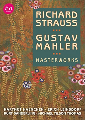 DVD cover for "Masterworks" featuring composers Strauss and Mahler.